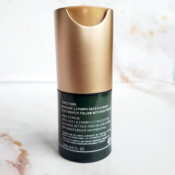 Biossance Squalane Lactic Acid Resurfacing Night Serum 0.5oz NEW - Picture 2 of 2